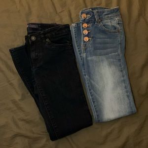 Girls jeans size 8